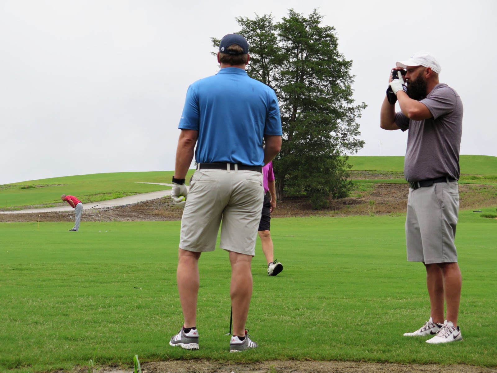 golfers in golf tournament at Mossy Oak Properties Charity Golf Tournament