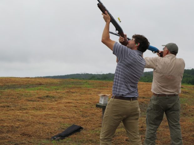 hunters shooting at prairie wildlife farms