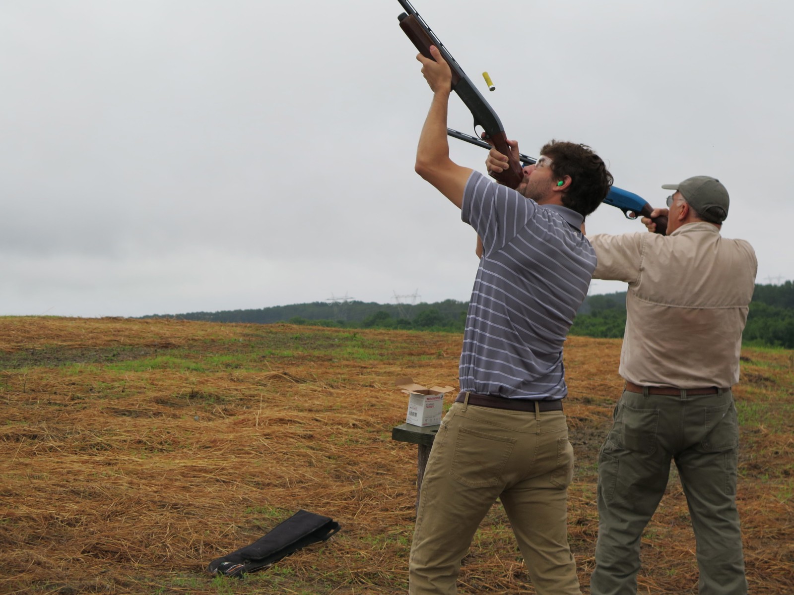 hunters shooting at prairie wildlife farms