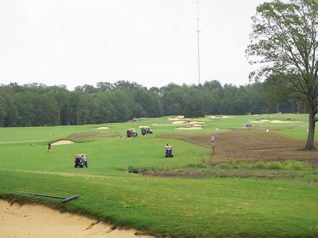 golf tournament at the mossy oak golf club